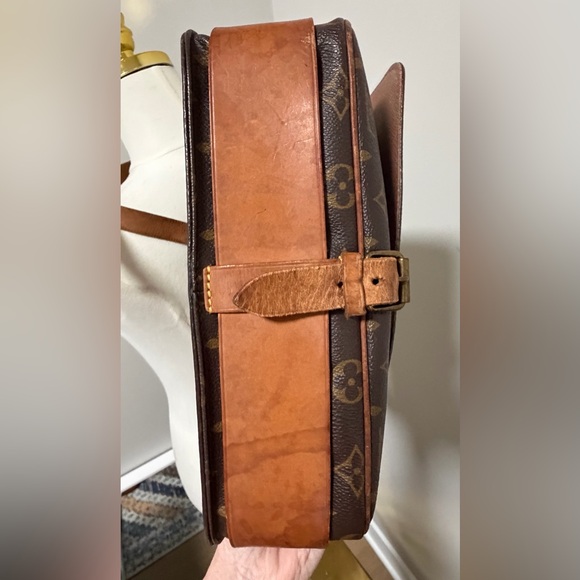 Louis Vuitton Cartouchiere GM Monogram Crossbody Shoulder Bag Vintage - Picture 9 of 16